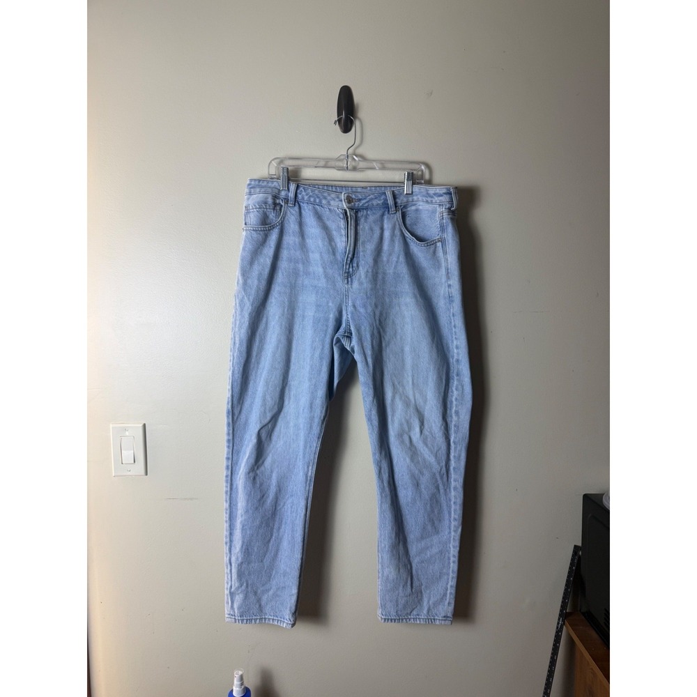 American Eagle Jeans Womens 16 Light Wash Blue Denim Casual